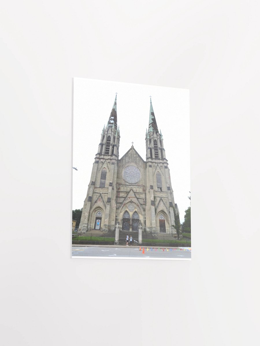 Pittsburgh - St. Peter and Paul Church - East Liberty - print/poster product image (3)