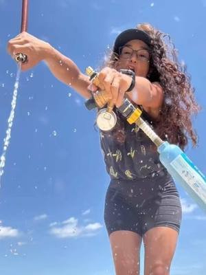 I had only one task, to fill the tank with water 😅  At least the day was so hot that the cold water helped. lol  #rvlife #rvlifestyle #FullTimeRV #funny #fifthwheel 