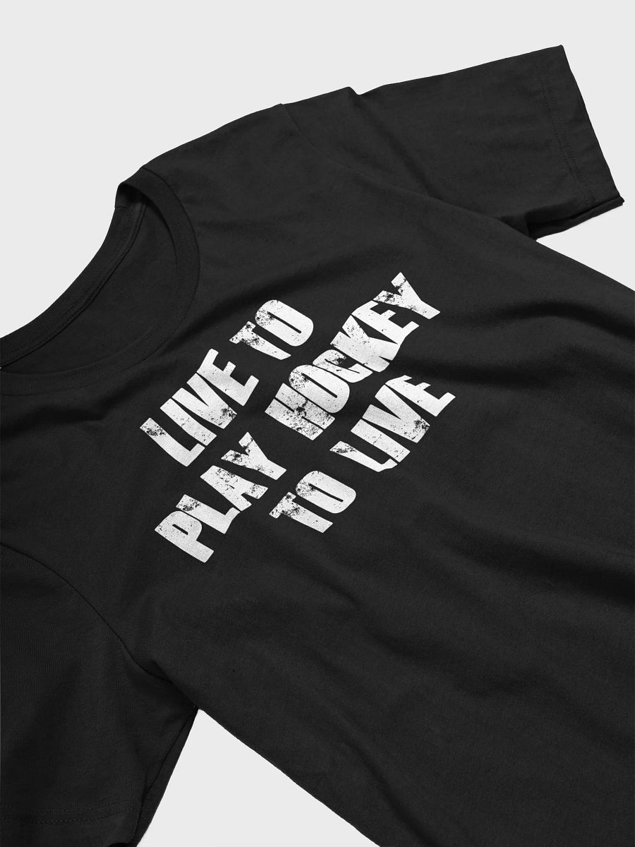 Funny Hockey T-Shirt – Live to Play Hockey – Beer League Hockey Shirt for Men – Gift for Hockey Players & Fans product image (4)