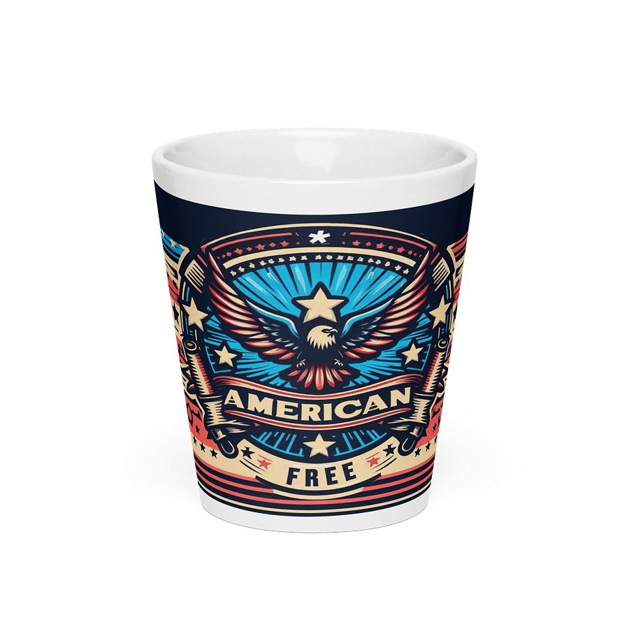 American Free Eagle Latte Mug product image (3)