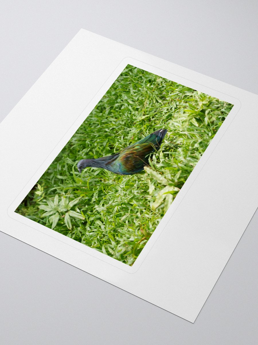Iridescent Bird Kiss Cut Stickers product image (3)