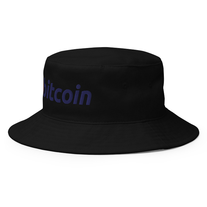 Embroidered Bitcoin Bucket Hat product image (2)