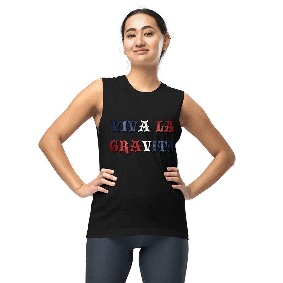 Viva La Gravity Muscle Shirt product image (9)