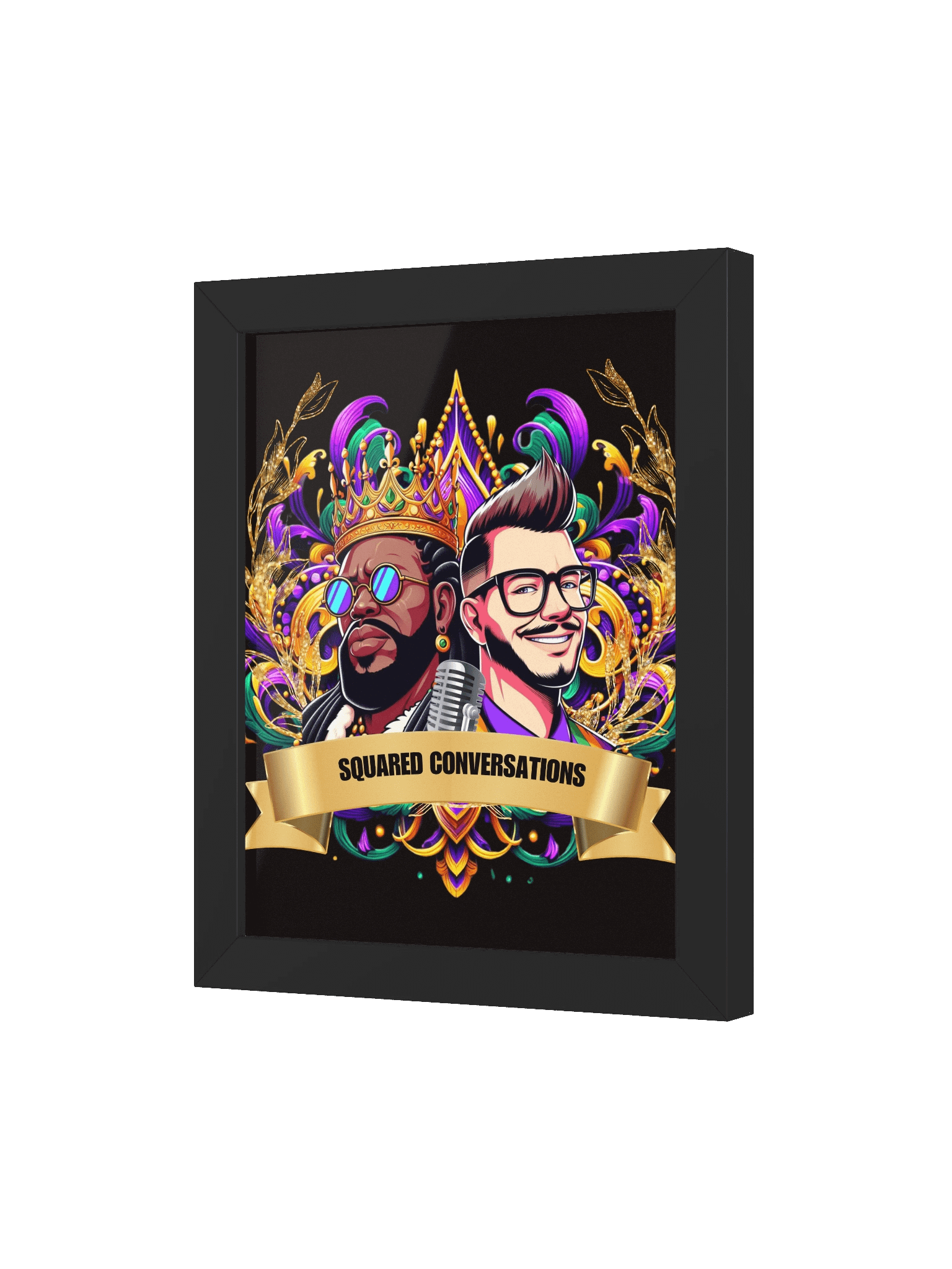 Squared Conversations Logo (Framed) product image (24)