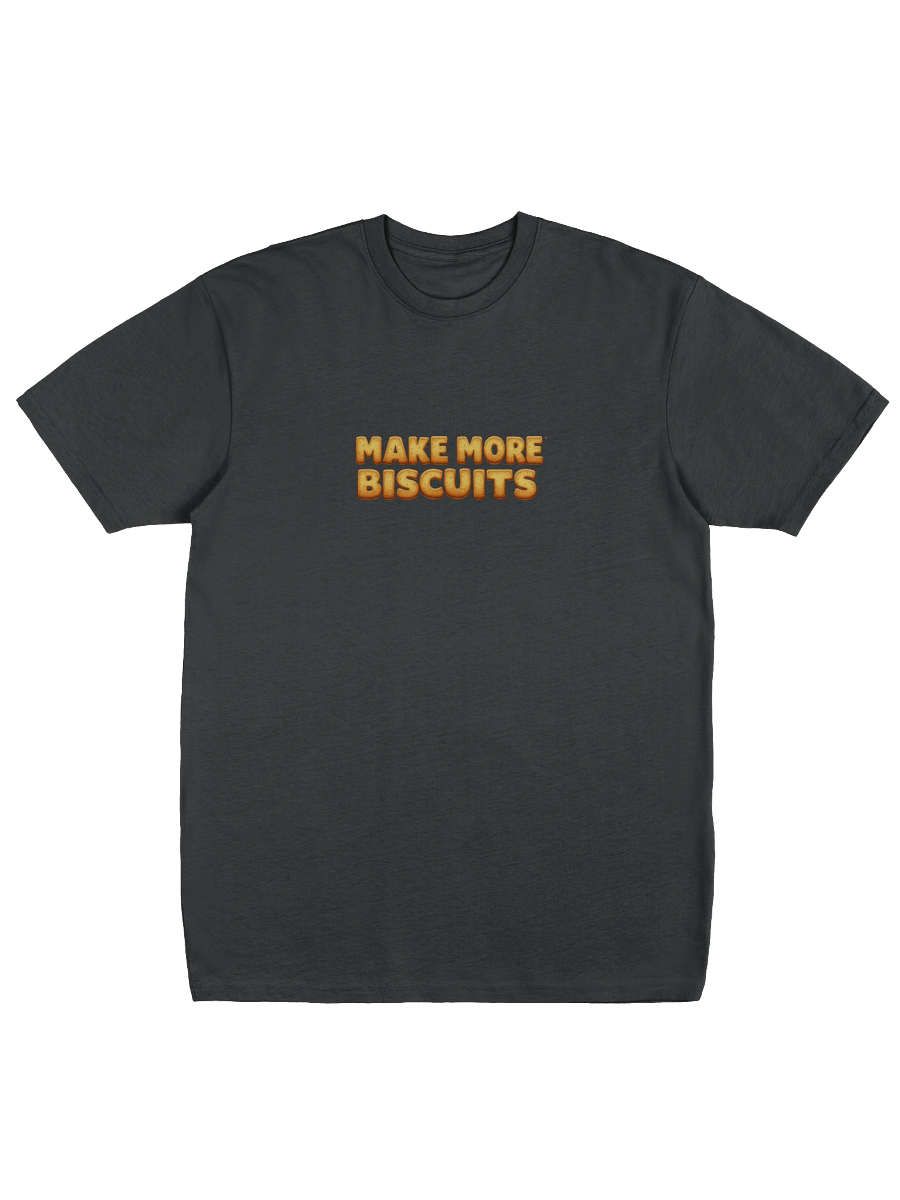 Biscuit Typography Men's Tee product image (4)