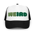 WEIRD Green Foam Trucker Hat product image (1)