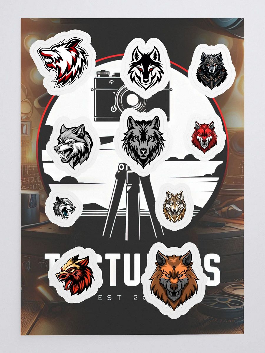 Wolves Sticker Pack product image (3)