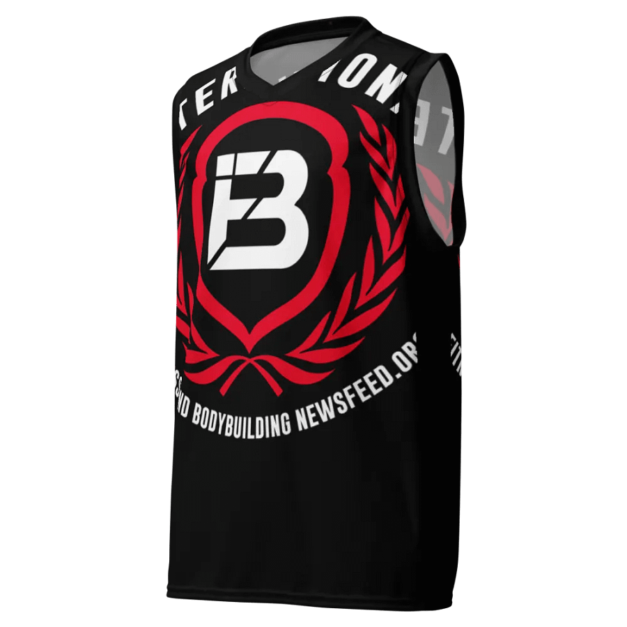 IFBNewsfeed.Org's All-Over Print Recycled Unisex Basketball Jersey product image (2)