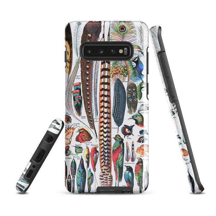 Feathers of Diversity Samsung® Tough Case - Plumes by Adolphe Millot product image (5)