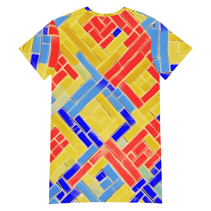 Neon Nights T Shirt Dress product image (2)