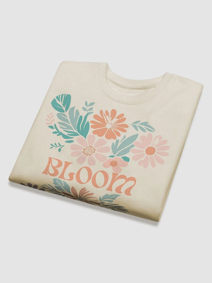 Bloom Boho Flowers Pattern Aesthetic Sweatshirt product image (31)