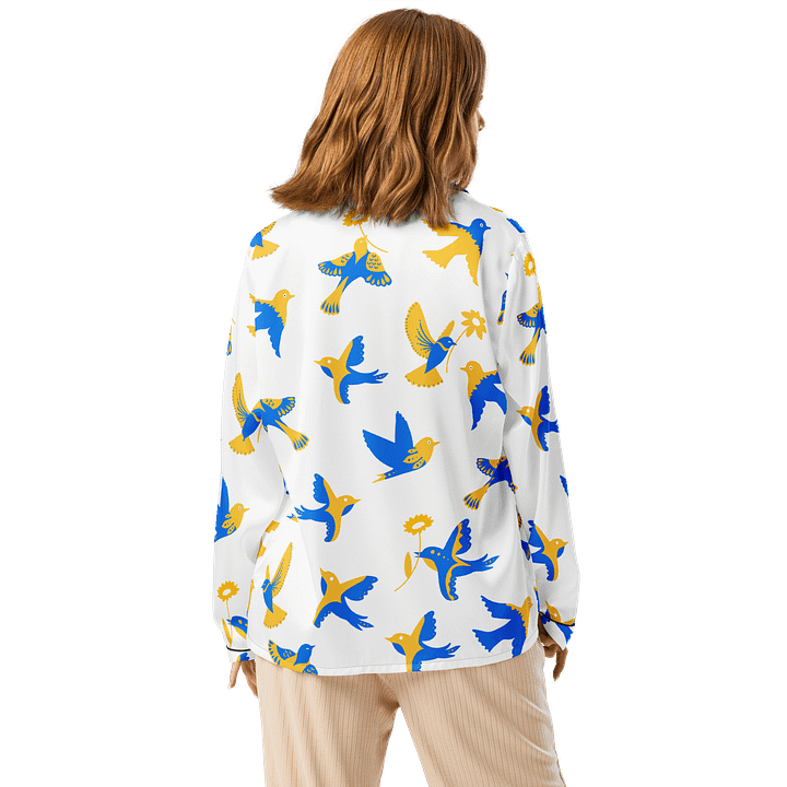 Flight of Fancy Women's Long Sleeve Pajama Top product image (3)