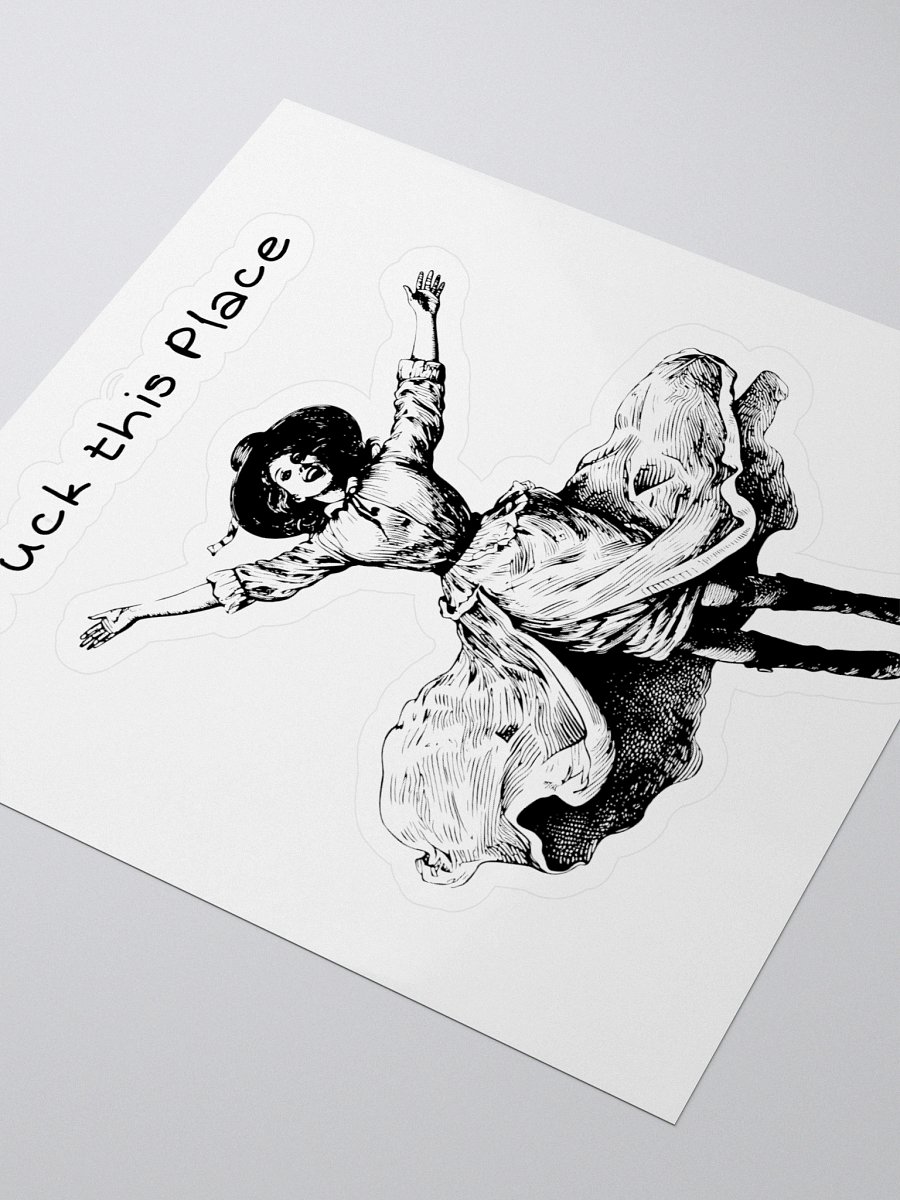 F**k this place sticker product image (3)