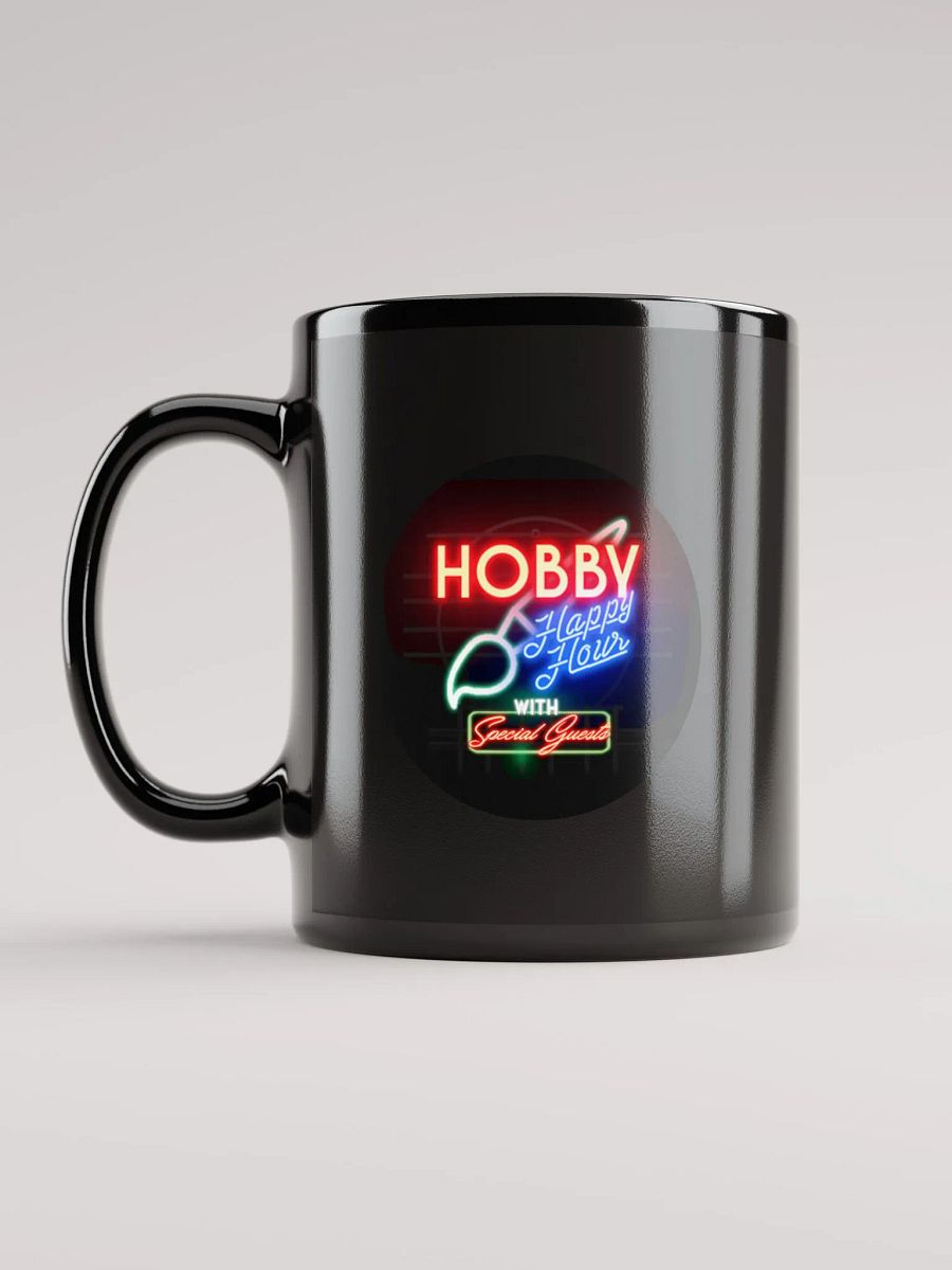 Hobby Happy Hour Glossy Black Mug - Classic Hobby Edition product image (12)