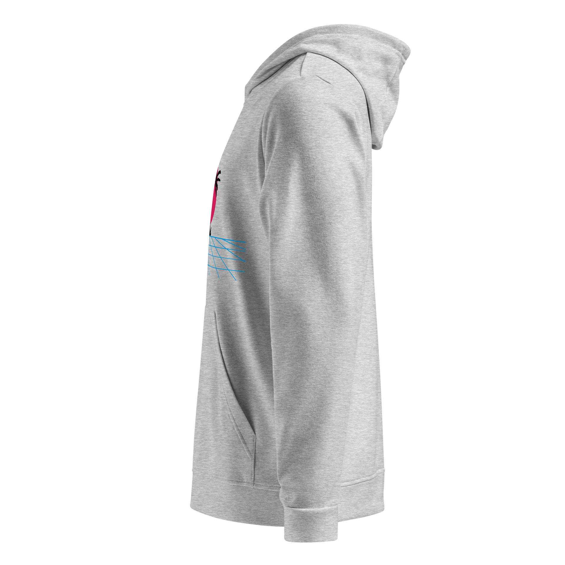 Retro Sun Palm Trees Hoodie product image (2)