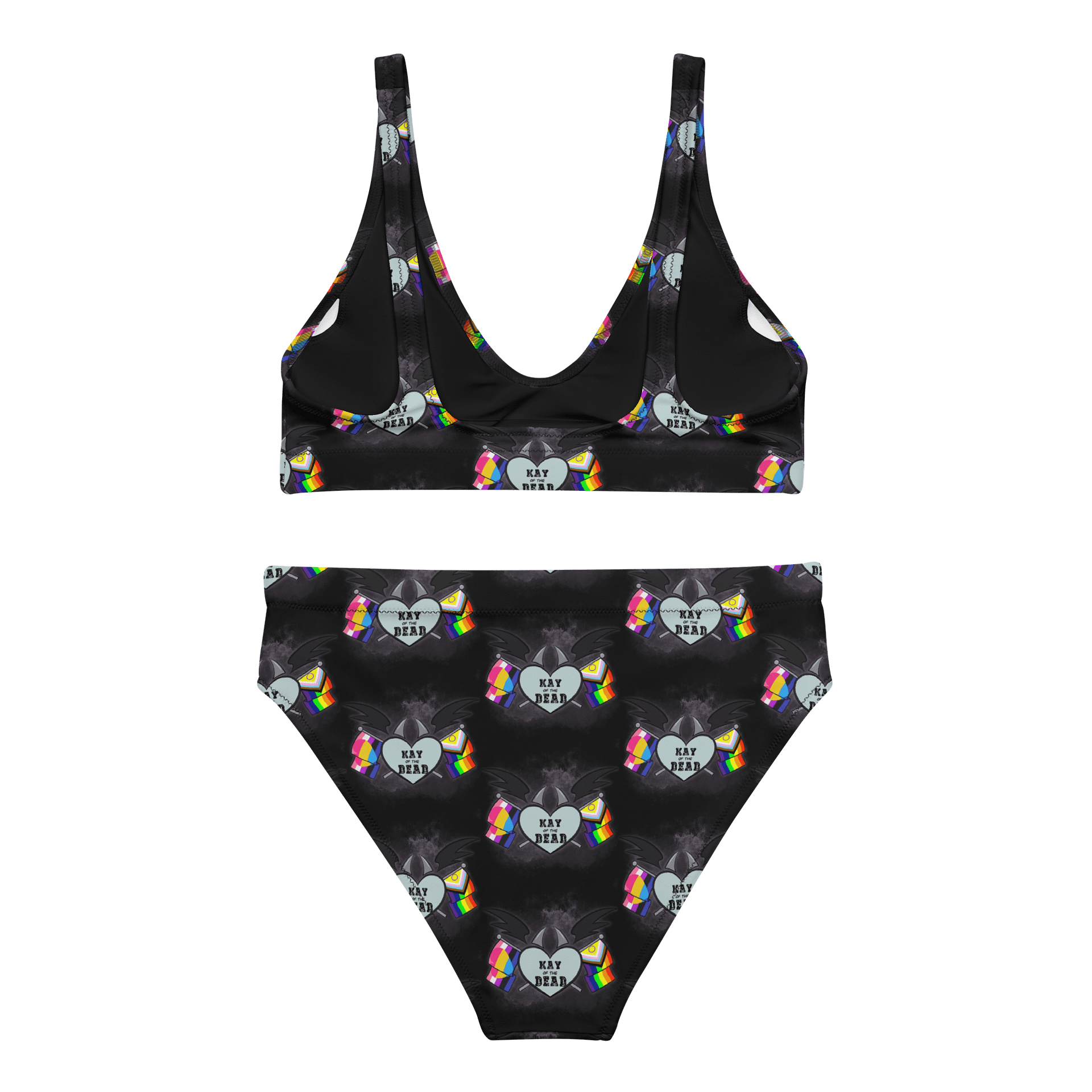 Kay_of_the_Dead Pride Logo High Waisted Bikini product image (2)