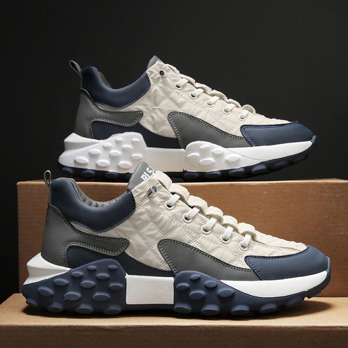 Fashion 2024 New Men's Outdoor Casual Trendy Sports Shoes - White product image (1)