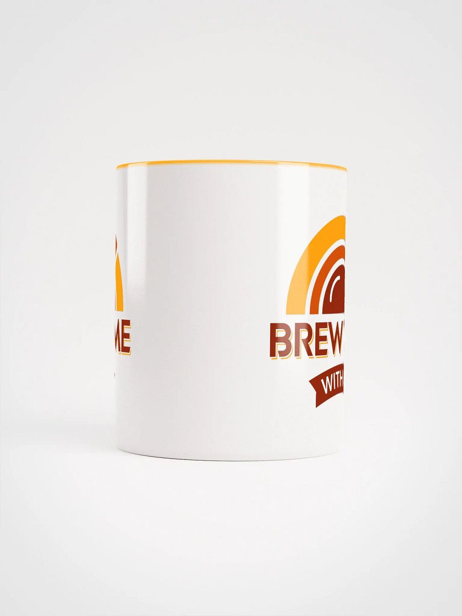 Brew Time Mug (Yellow Handle) product image (5)