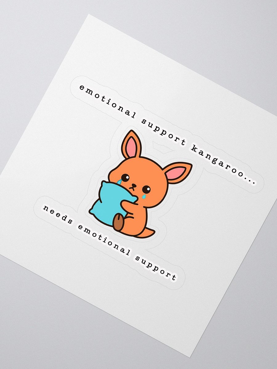 Emotional Support Kangaroo Sticker Set product image (2)
