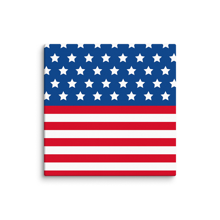 Classic American Flag Canvas Art – Timeless Patriotic Decor for Your Home product image (1)