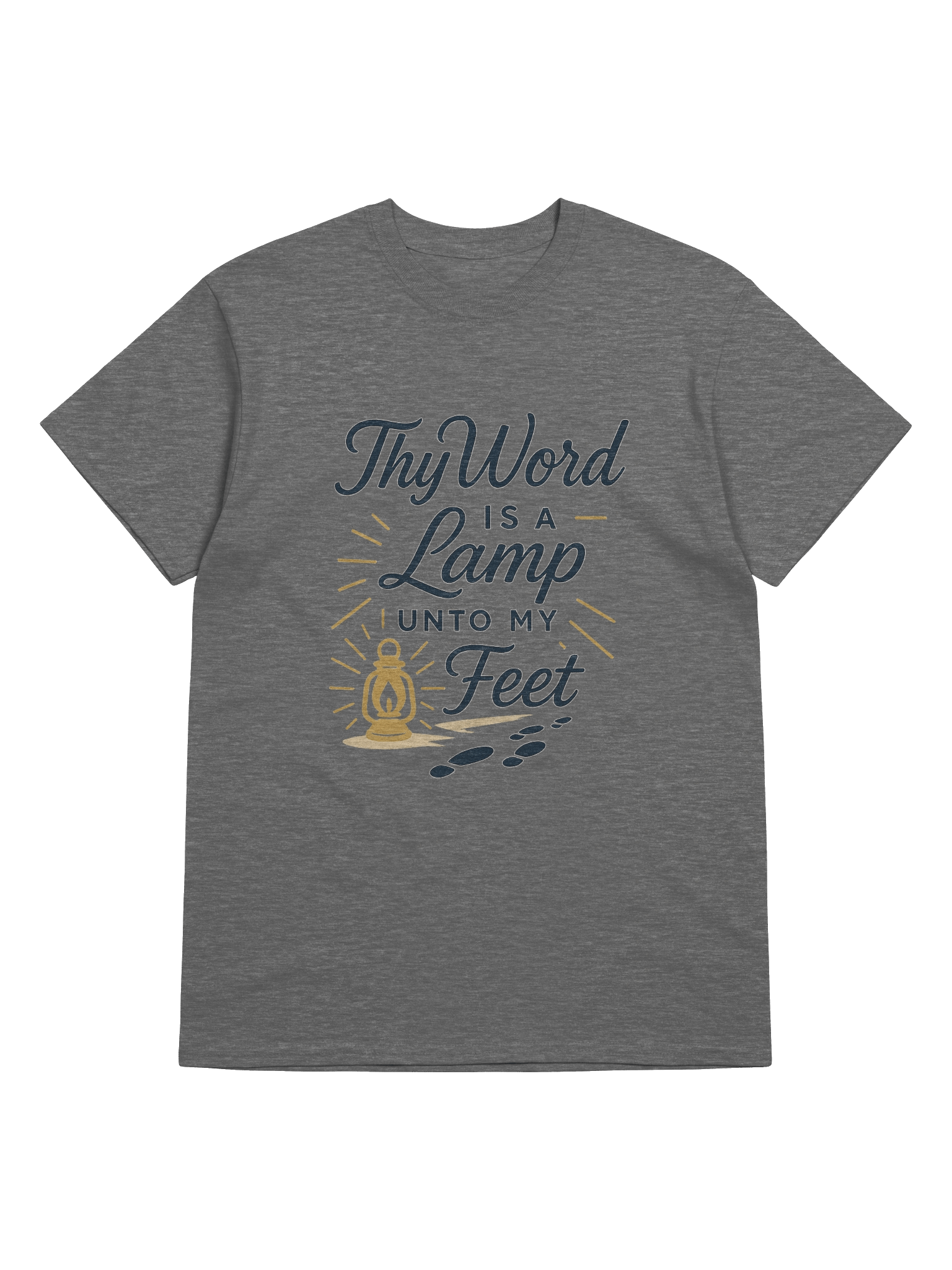 Thy Word Is a Lamp Unto My Feet - Scripture T-Shirt product image (51)