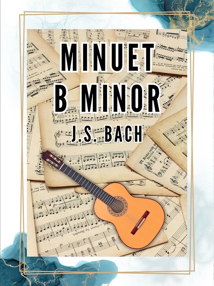 Minuet In B minor by J.S. Bach product image (1)