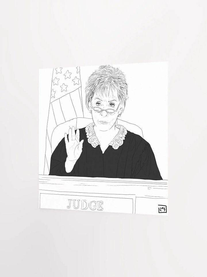Queen Judge Judy - Poster Print product image (2)