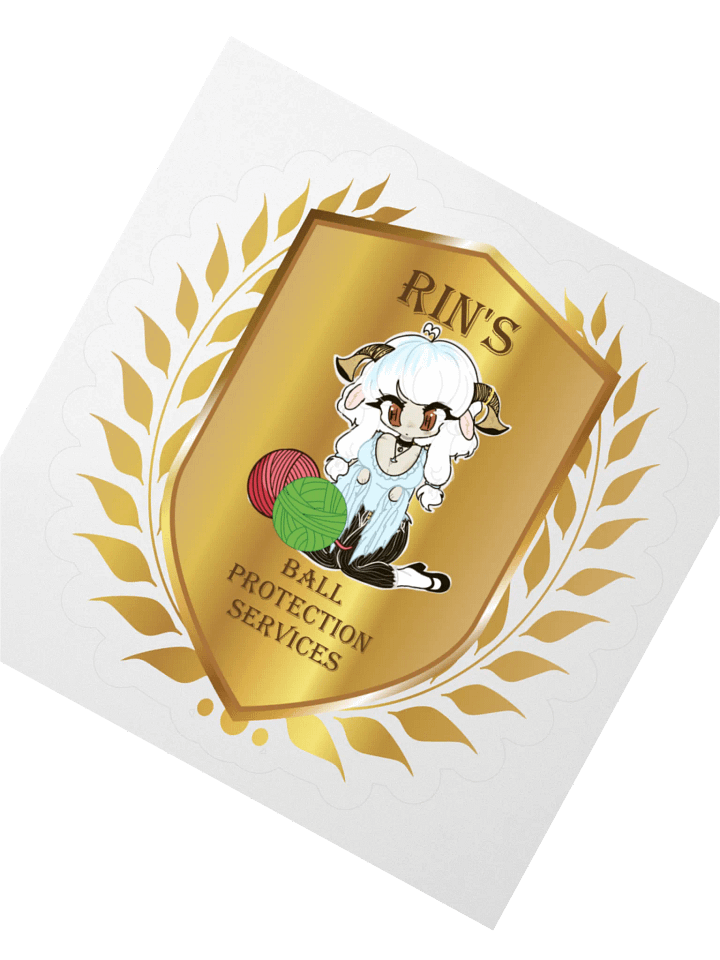 Rin's Ball Protection Services XL Sticker product image (2)