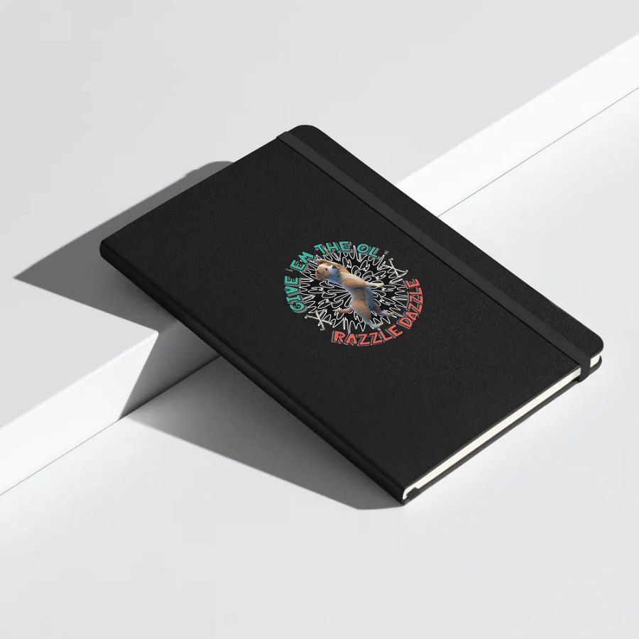 Razzle Dazzle Dog Hardcover Journal product image (8)