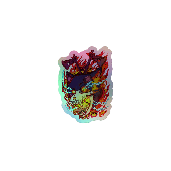 Infernal Pursuit Holographic Sticker product image (1)