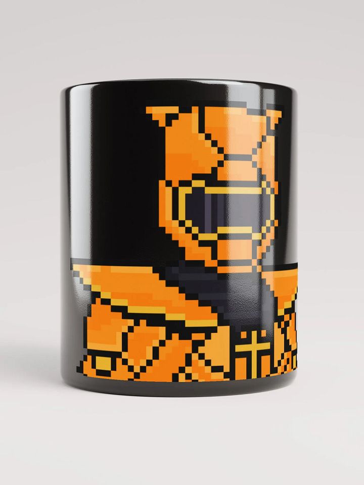Power Zerp #4326 Orange Saint Bernard Black Cup product image (2)