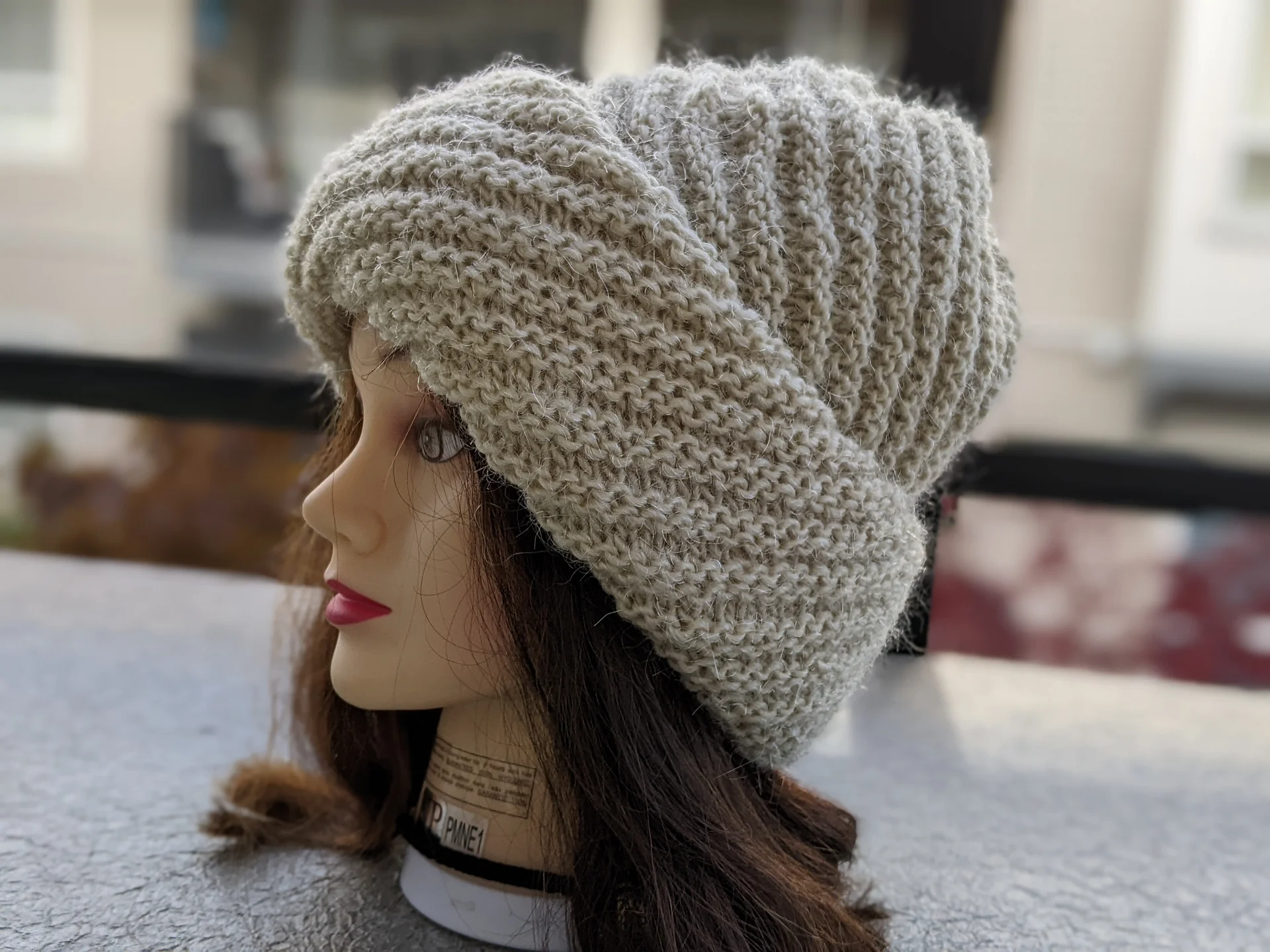 Flat Knit Diagonal Hat Pattern product image (8)