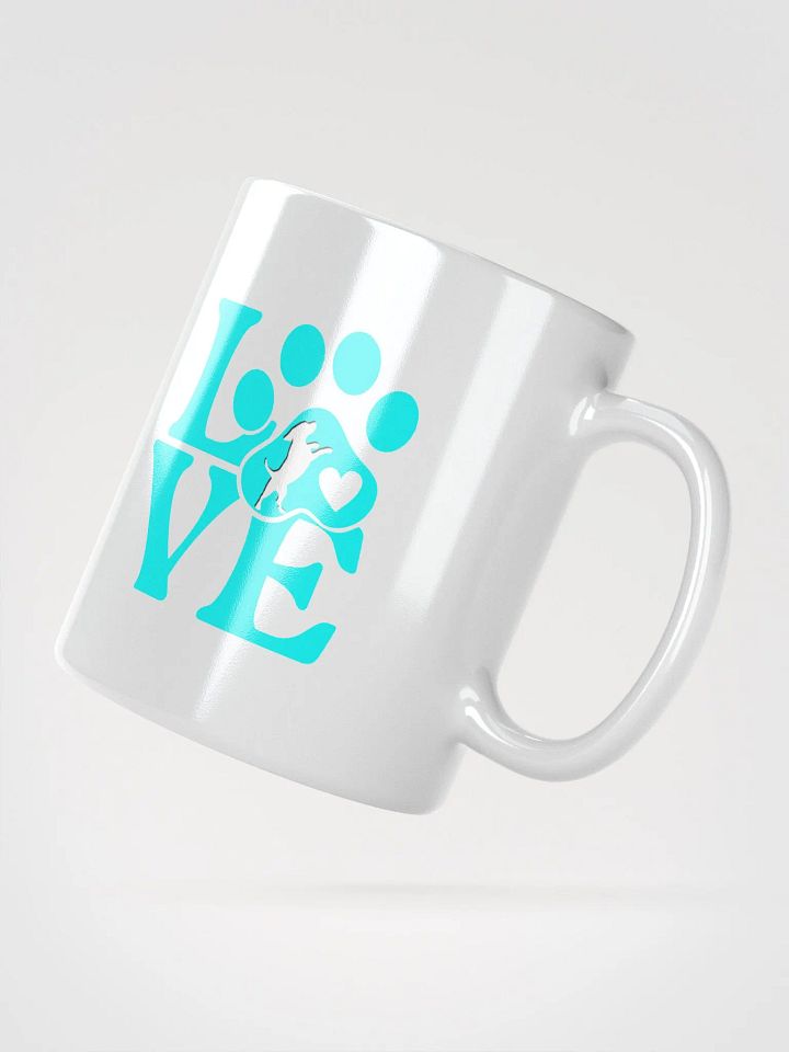 Dog Lover Coffee Mug, Blue Love product image (2)