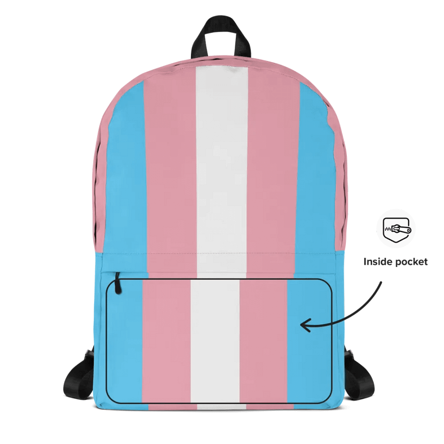 Trans Pride Flag - Backpack product image (10)