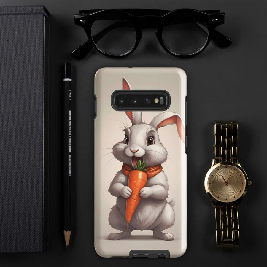 Carrot Loving Bunny Samsung Galaxy Case product image (51)