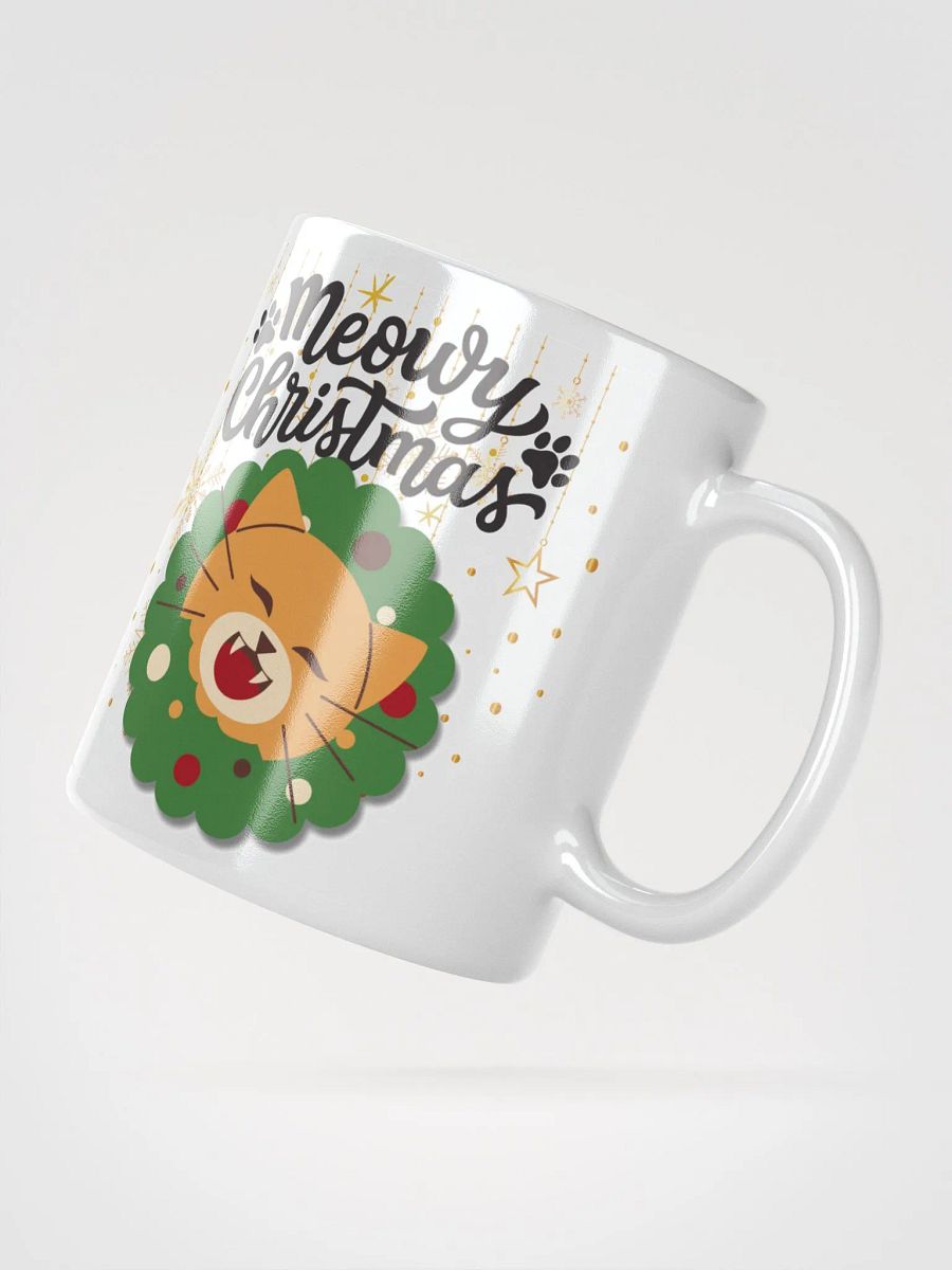 Meowy Christmas Cat Mug product image (3)