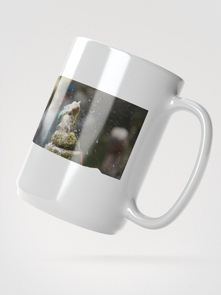 Dynamic Droplets Parakeet Mug product image (2)