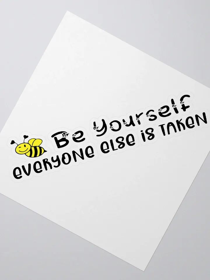Bee Yourself Kiss Cut Stickers product image (2)