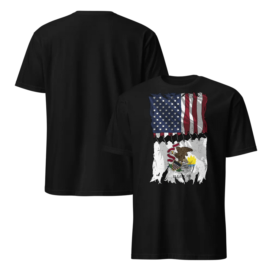 Illinois Stitch Flag USA product image (6)