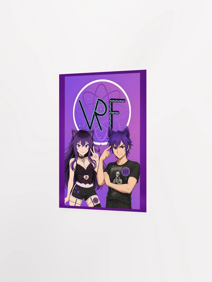 Daz and Sassy VRF Logo Matte Poster product image (4)