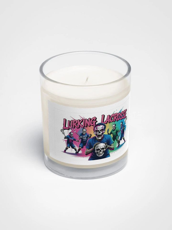 Lurking Lacrosse Soy Wax Candle product image (2)