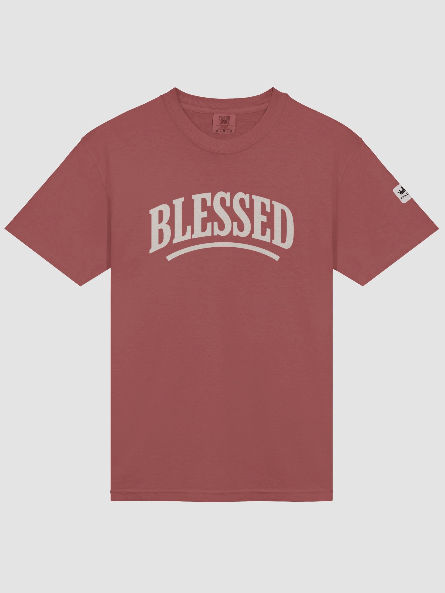Blessed T-Shirt with White Graphic product image (3)
