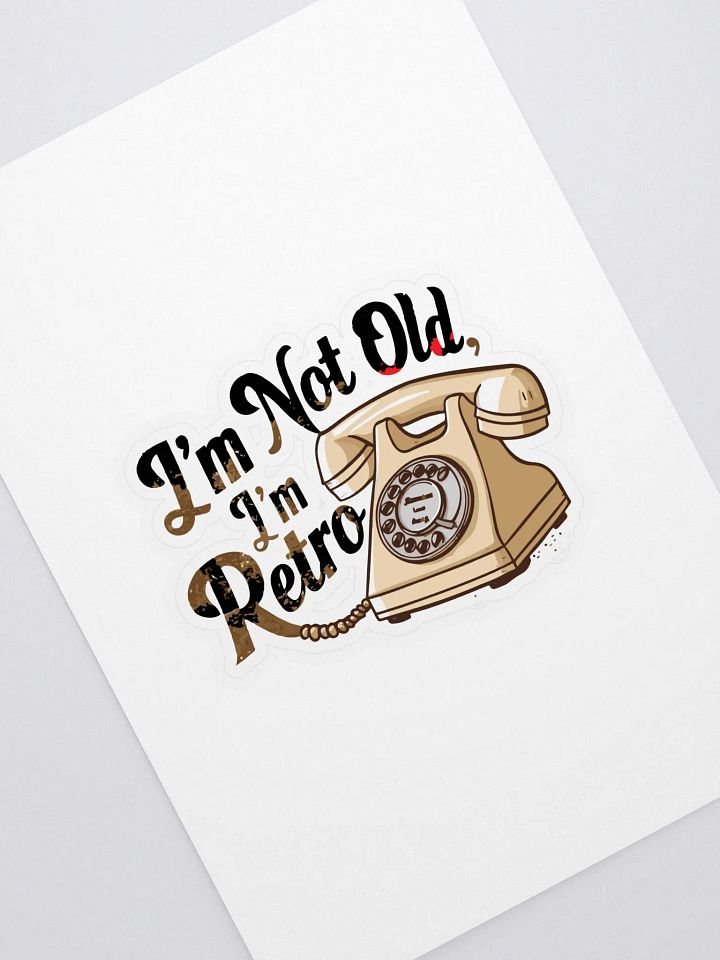 Vintage Telephone Sticker Sheet product image (1)