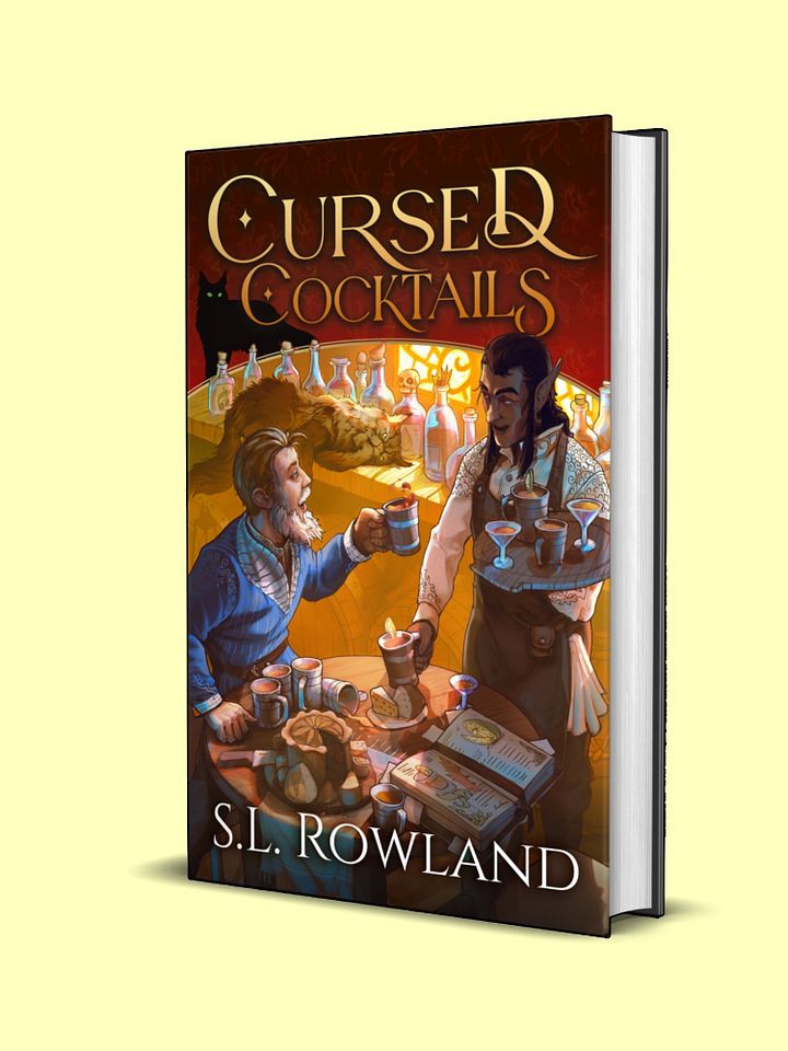 Cursed Cocktails Signed Hardcover product image (1)
