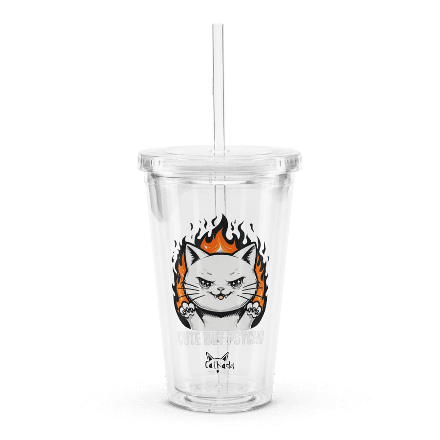 cute but psycho travel cup product image (1)