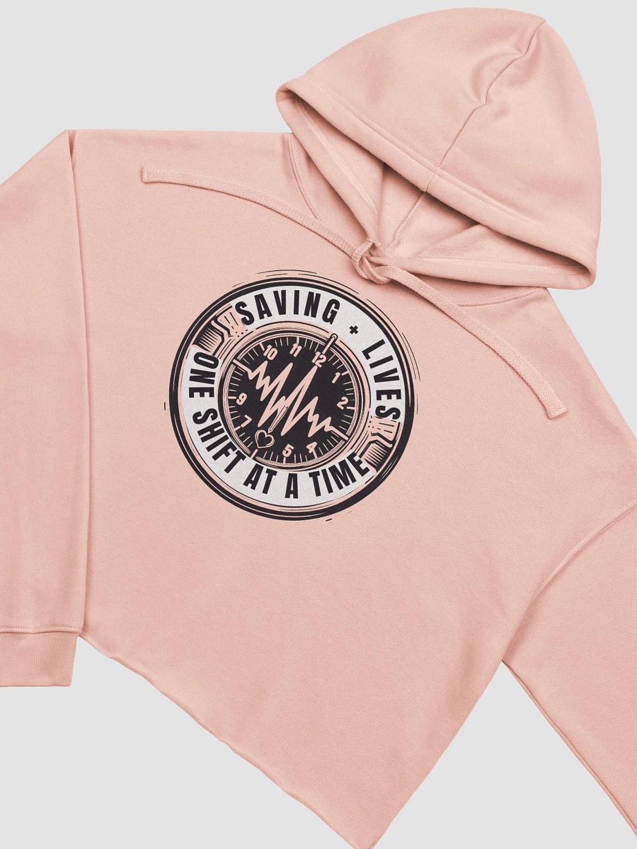 Life-Saving Shifts Crop Hoodie product image (3)