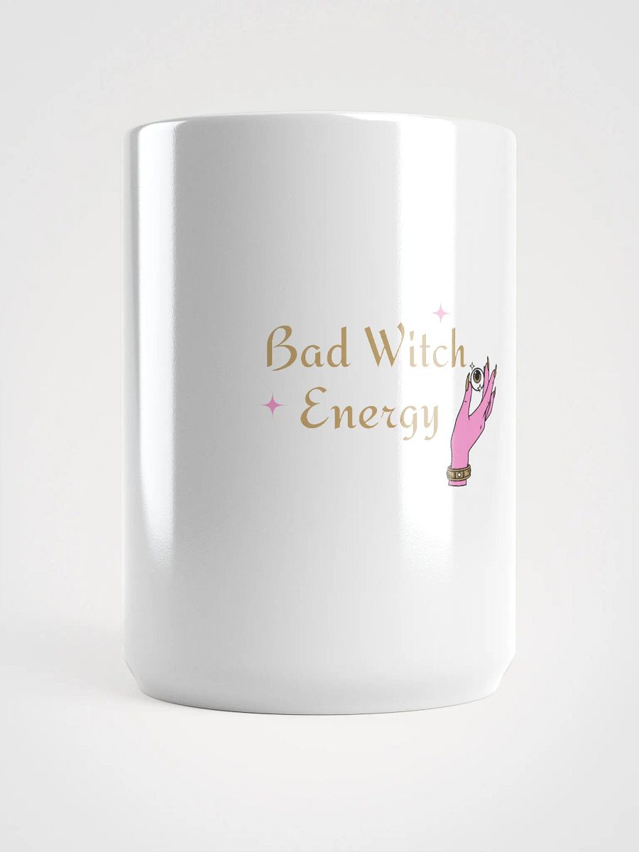 Bad Witch Energy White Glossy Mug product image (5)