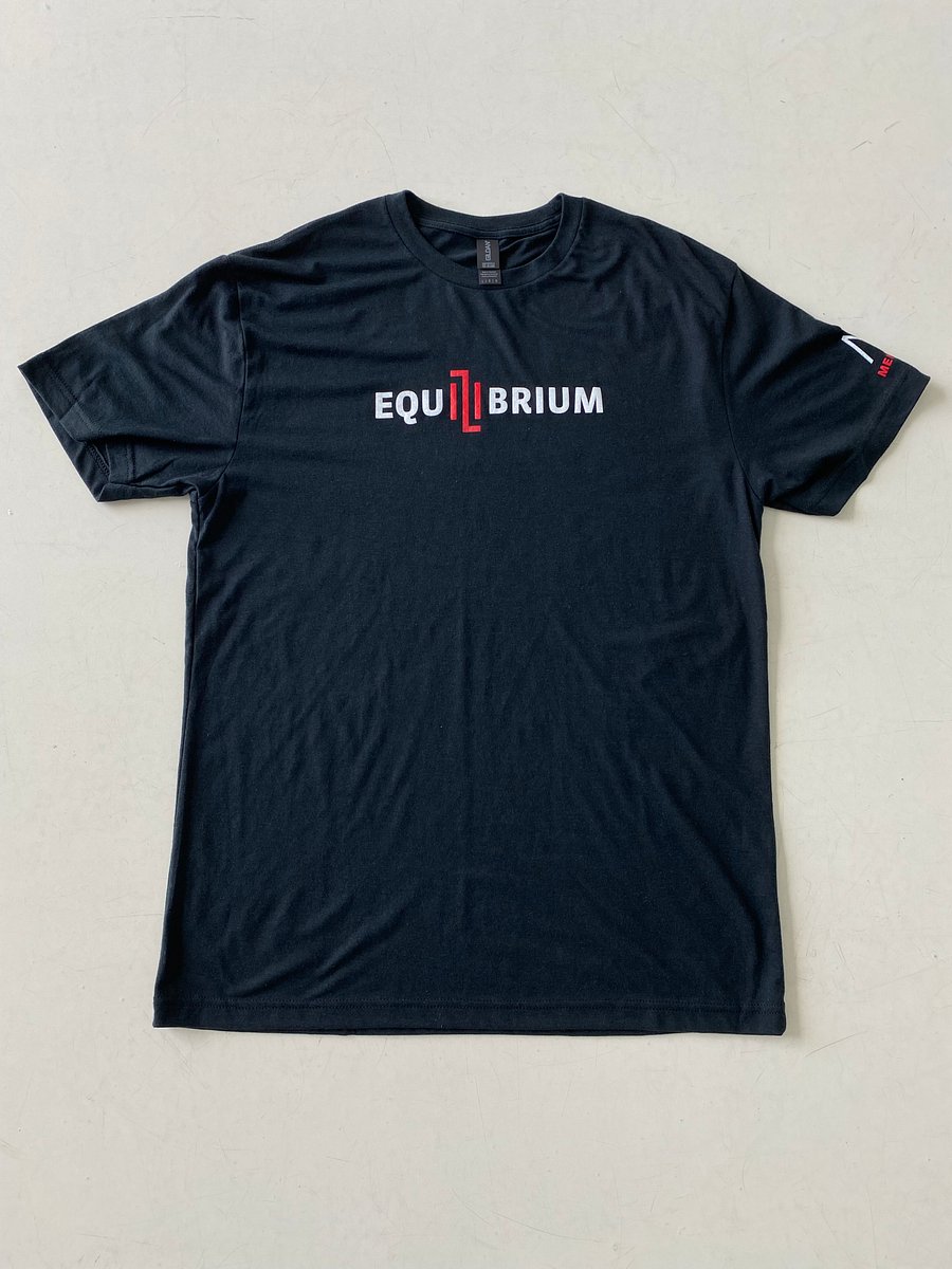 Men of Iron Black EQUILIBRIUM T-shirt product image (1)