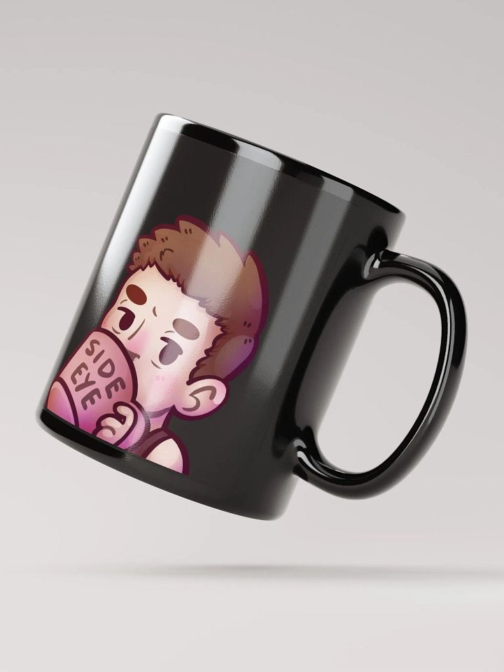 JeffBrutlag Side-Eye Mug (Black) product image (3)