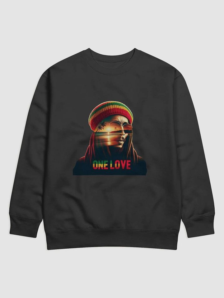 One Love Sunset Beanie Sweatshirt product image (1)